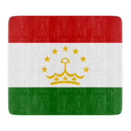 Tadzjikistan Flag (Tadzjikistan) (Republiek Tadzji Snijplank