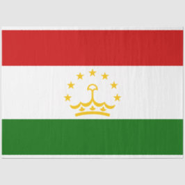 Tadzjikistan Flag (Tadzjikistan) (Republiek Tadzji Tissuepapier