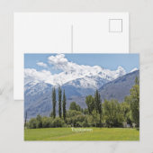 Tadzjikistan landschapsfotografie briefkaart (Voorkant / Achterkant)