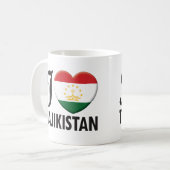Tadzjikistan Love Koffiemok (Voorkant links)