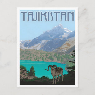 Tadzjikistan Reisherinneringen Briefkaart