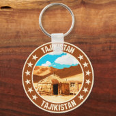 Tadzjikistan Sleutelhanger (Achterkant)