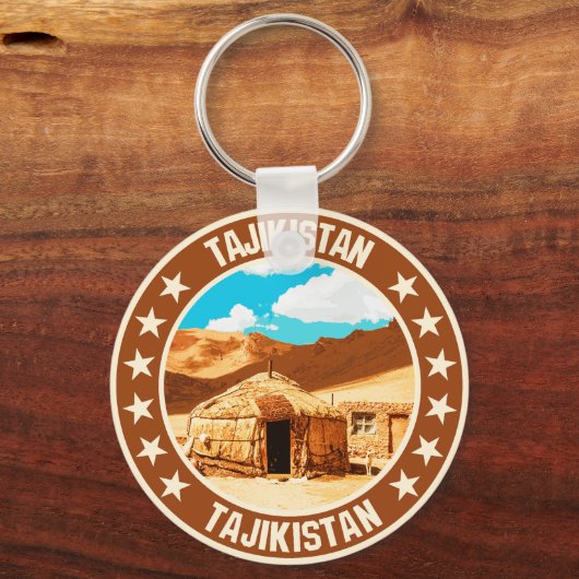 Tadzjikistan Sleutelhanger (Achterkant)