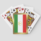 Tadzjikistan - Spellingkaarten Pokerkaarten (Achterkant)