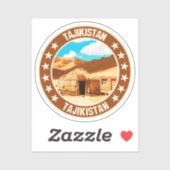 Tadzjikistan Sticker (Vel)