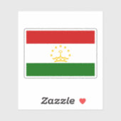 Tadzjikistan Sticker (Vel)
