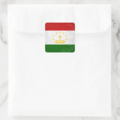 Tadzjikistan Vierkante Sticker (Tas)