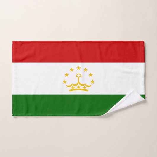 Tadzjikistan Vlag Bad Handdoek (Handdoek)