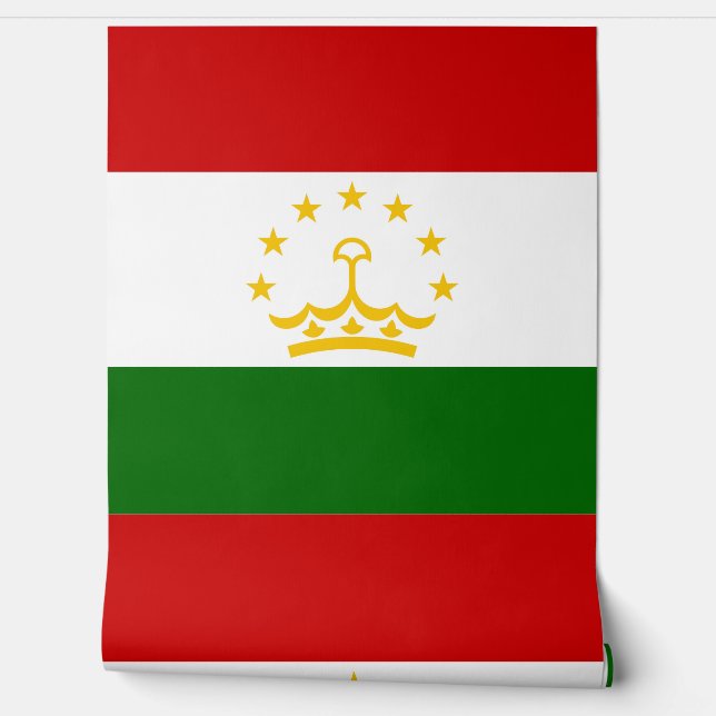 Tadzjikistan vlag behang (Afrollen)