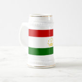 Tadzjikistan Vlag Bierpul (Voorkant links)