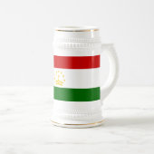Tadzjikistan Vlag Bierpul (Voorkant rechts)