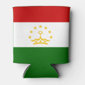Tadzjikistan Vlag Blikjeskoeler (Voorkant)