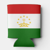 Tadzjikistan Vlag Blikjeskoeler (Achterkant)
