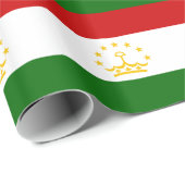 Tadzjikistan vlag cadeaupapier (Rol Hoek)