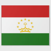 Tadzjikistan vlag cadeaupapier (Vlak)