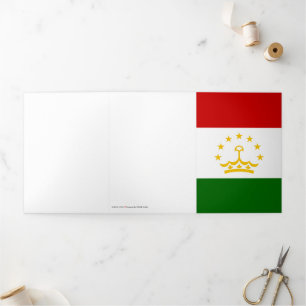 Tadzjikistan vlag drieluik kaart