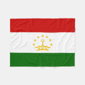 Tadzjikistan Vlag Fleece Deken (Voorkant (Horizontaal))