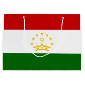 Tadzjikistan vlag groot cadeauzakje (Voorkant)