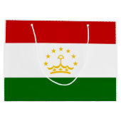 Tadzjikistan vlag groot cadeauzakje (Achterkant)