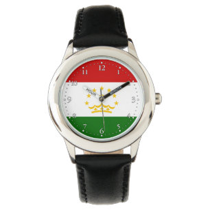 Tadzjikistan Vlag Horloge
