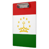 Tadzjikistan vlag klembord (Links)
