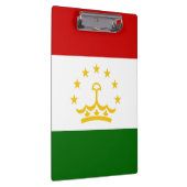 Tadzjikistan vlag klembord (Rechts)