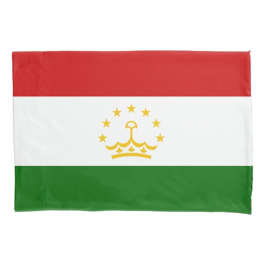 Tadzjikistan Vlag Kussensloop (Voorkant)
