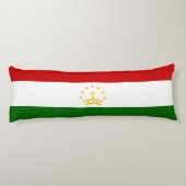 Tadzjikistan Vlag Lichaamskussen (Achterkant)