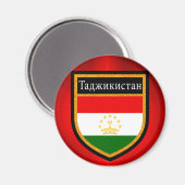Tadzjikistan vlag magneet (Voorkant / Achterkant)