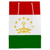 Tadzjikistan vlag medium cadeauzakje (Achterkant)