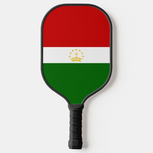Tadzjikistan vlag pickleball paddle (Achterkant)