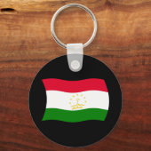 Tadzjikistan Vlag Sleutelhanger (Voorkant)