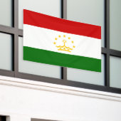 Tadzjikistan Vlag Spandoek (Buitenkant Gebouw)