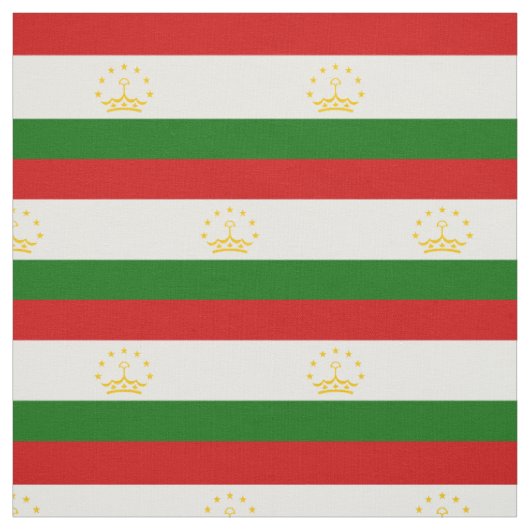 Tadzjikistan vlag stof (Swatch)