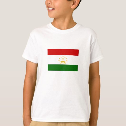 Tadzjikistan vlag t-shirt (Voorkant)