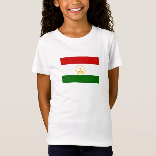 Tadzjikistan vlag t-shirt (Voorkant)