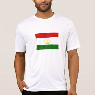 Tadzjikistan vlag t-shirt