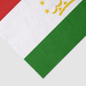Tadzjikistan vlag tissuepapier (Detail)