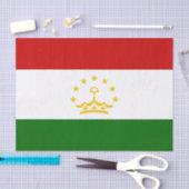 Tadzjikistan vlag tissuepapier (Craft)