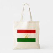 Tadzjikistan Vlag Tote Bag (Achterkant)