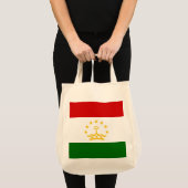 Tadzjikistan vlag tote bag (Voorkant (product))