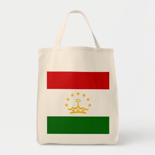 Tadzjikistan vlag tote bag (Voorkant)
