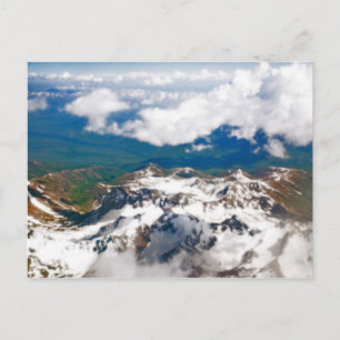 Tadzjikistan - Vliegen over het Pamir-gebergte Briefkaart