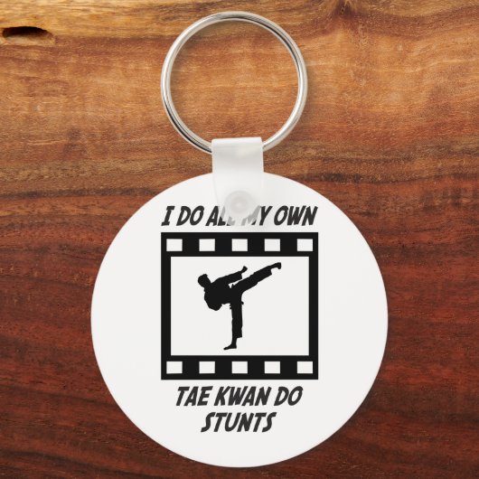 Tae Kwan Do Stunts Sleutelhanger (Voorkant)