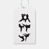 Tae Kwon-Do Cadeaulabel (Voorkant)