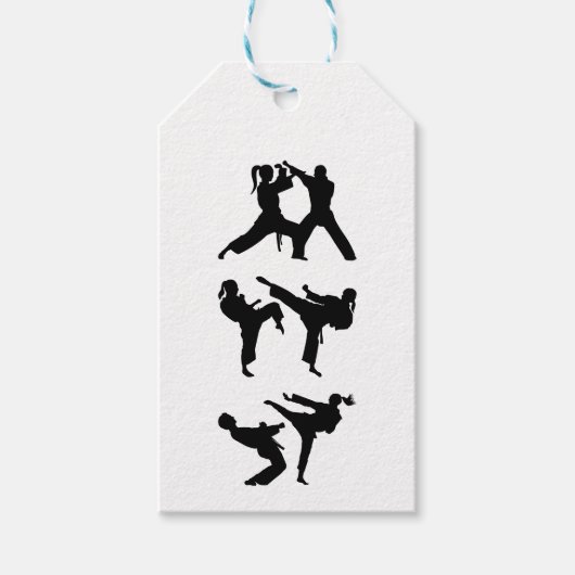 Tae Kwon-Do Cadeaulabel (Voorkant)