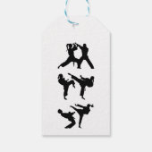 Tae Kwon-Do Cadeaulabel (Achterkant)