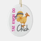 Tae Kwon Do Chick Keramisch Ornament (Rechts)