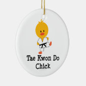 Tae Kwon Do Chick Ornament (Rechts)
