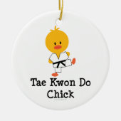 Tae Kwon Do Chick Ornament (Voorkant)